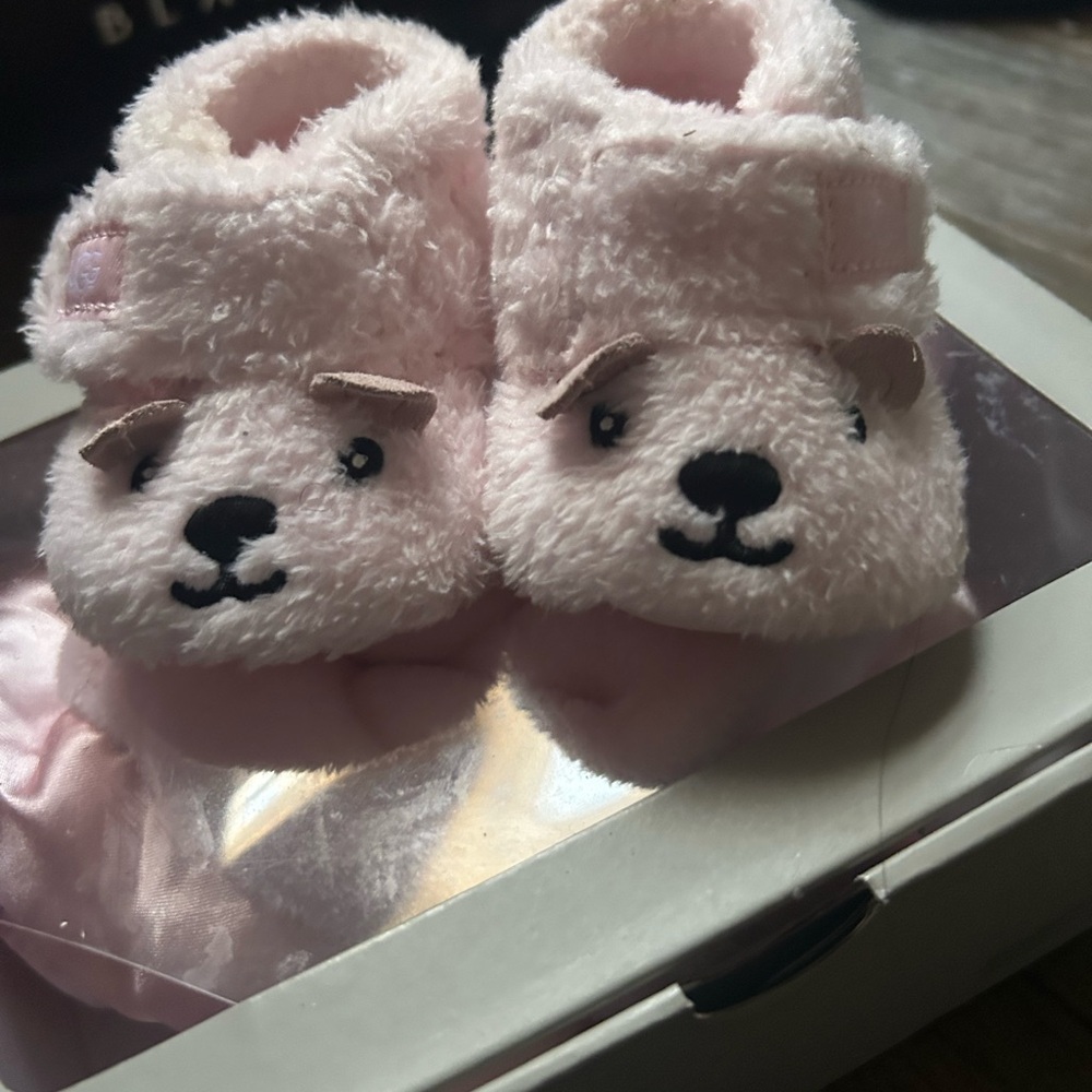UGG Beige Baby Booties